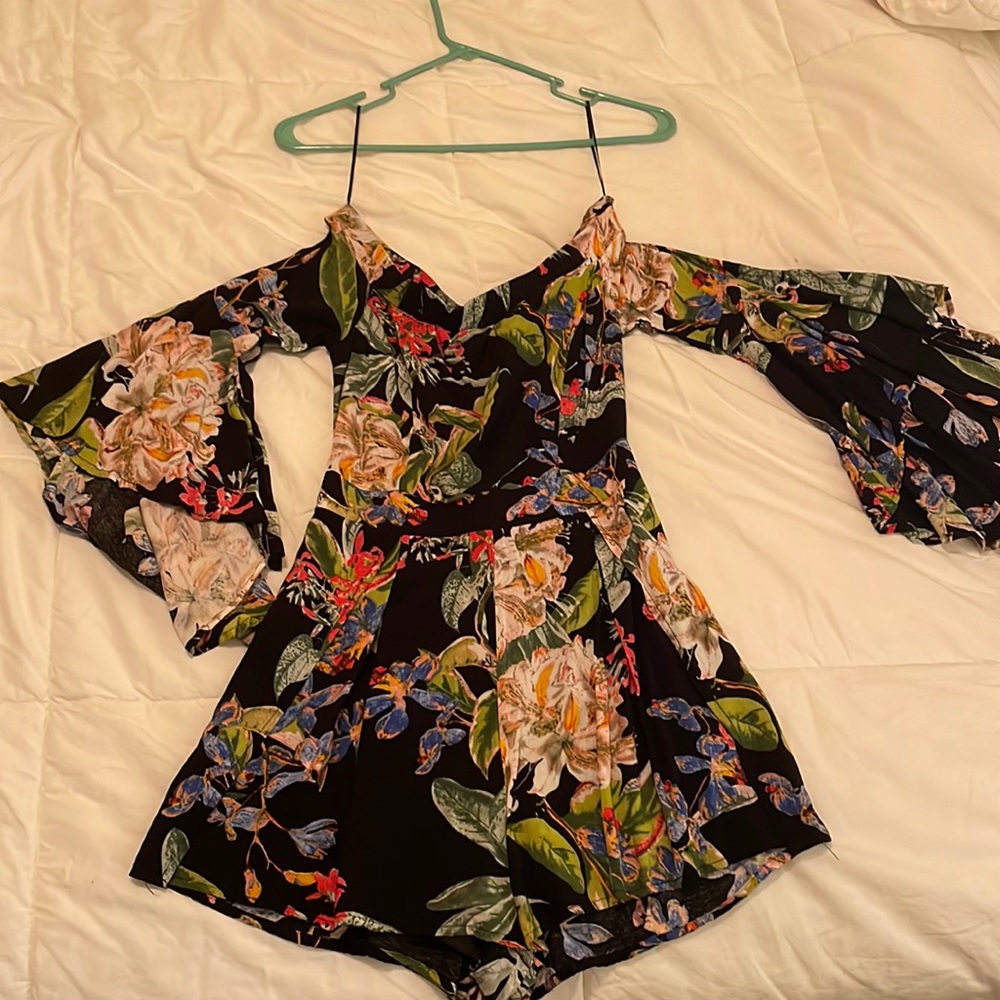 FLORAL ROMPER SMALL